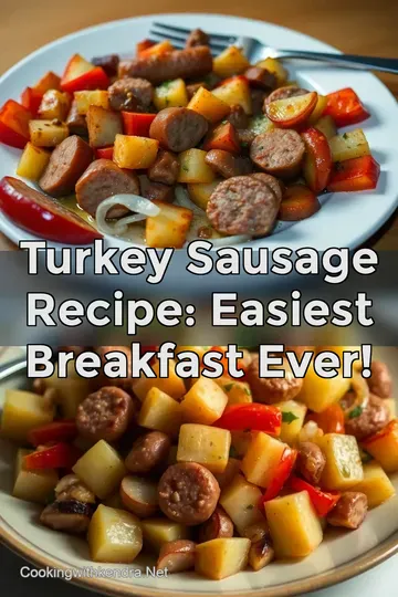Turkey Sausage Recipe: Easiest Breakfast Ever! : PIN FOR LATER Turkey Sausage Recipe: Easiest Breakfast Ever!