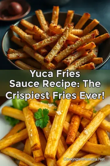 Yuca Fries Sauce Recipe: The Crispiest Fries EVER! : PIN FOR LATER Yuca Fries Sauce Recipe: The Crispiest Fries EVER!