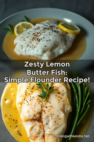 Zesty Lemon Butter Fish: Simple Flounder Recipe! : PIN FOR LATER Zesty Lemon Butter Fish: Simple Flounder Recipe!