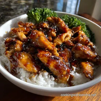 Teriyaki Chicken Rice Bowl: Cactus Club Copycat Recipe Recipe Card
