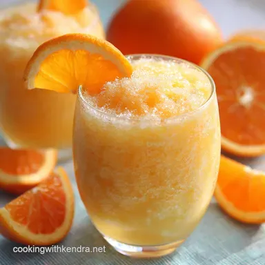 The Ultimate Creamsicle Frosty Orange Juice Easy 5Minute Recipe Recipe Card