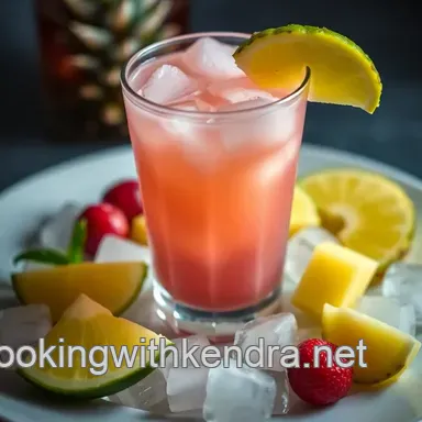 My Easy Malibu Bay Breeze Cocktail: A Refreshing Summer Delight Recipe Card