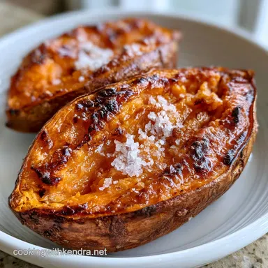 Air Fryer Baked Sweet Potato in 50 Min Recipe Card