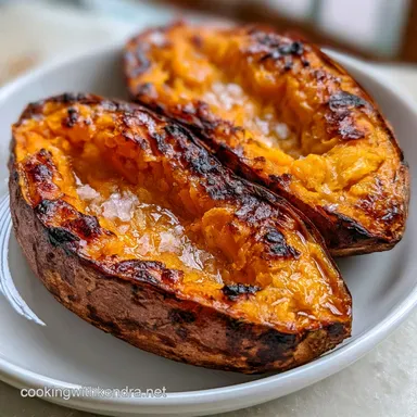 Air Fryer Baked Sweet Potato in 50 Min