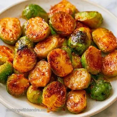 Air Fryer Brussels Sprouts in 25 Minutes Recipe Card