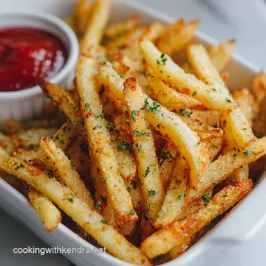 Air Fryer Frozen French Fries in 20 Minutes (Crispy) Recipe Card