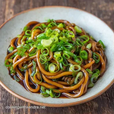 Asian Noodles in 15 Minutes Recipe Card