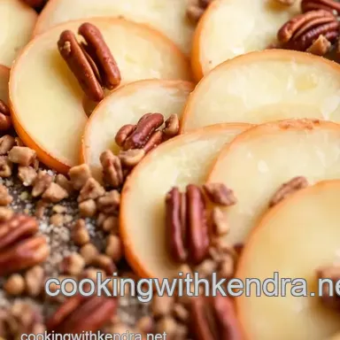 Delicious Bake Apple Pecan Tart with Flaky Puff Pastry: A Cozy Fall Dessert Recipe Card