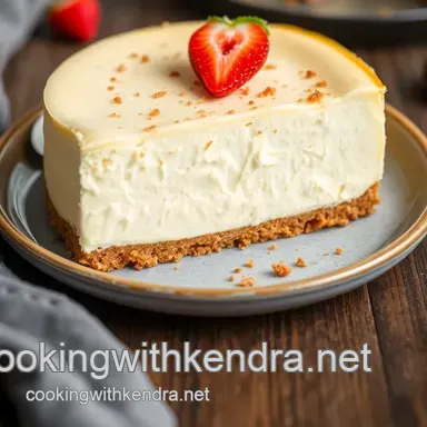 Easy & Creamy No-Butter Cheesecake: My Favorite Simple Dessert Recipe Recipe Card