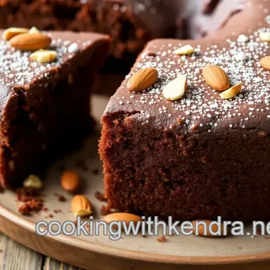 Bake Chocolate Almond Cake with Zesty Joy Recipe Card