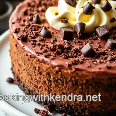 Indulge in My Bake Chocolate Cheesecake: Decadent Delight Recipe Recipe Card