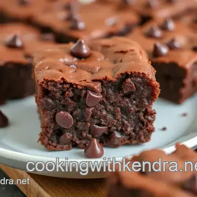 Indulge in Decadence: Bake Chocolate Chip Fudge Brownies Today!