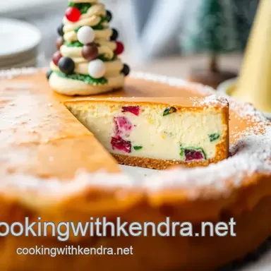 Delightfully Easy Bake Christmas Tree Cheesecake: A Festive Family Favorite Recipe Card