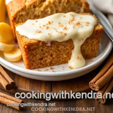 Easy & Moist Bake Creamy Banana Bread with Sweet Cinnamon Swirls: A Family Favorite Recipe Card