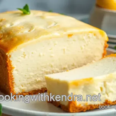 Delightfully Easy Bake Creamy Loaf Pan Basque Cheesecake Recipe