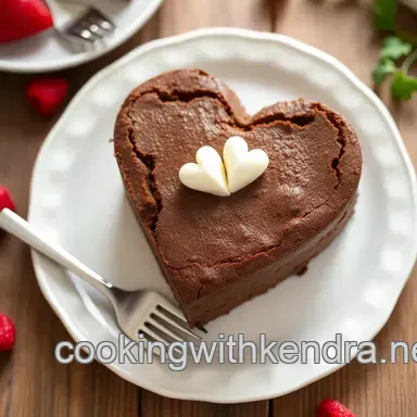 Bake Heart-Shaped Chocolate Cake - Sweet Celebration Recipe Card