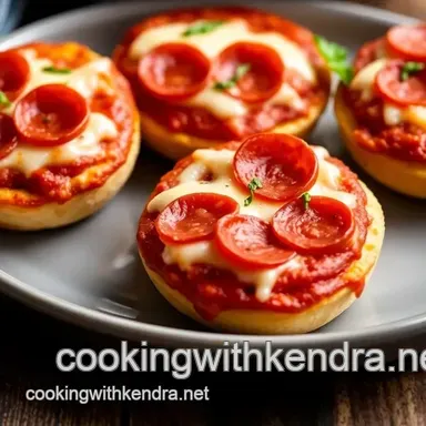 Bake Mini Pepperoni Pizzas in 25 Minutes Recipe Card