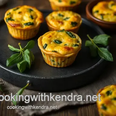 Easy & Flavorful Bake Mini Quiche Muffins with Spinach: A Family Favorite Recipe Card