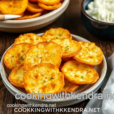 Easiest Bake Parmesan Garlic Crisps for Snacking: 5 Delicious Secrets Recipe Card