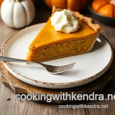 Bake Pumpkin Pie: Cozy & Gluten-Free Delight Recipe Card