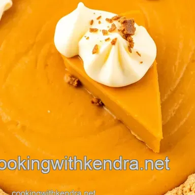 Decadent Bake Pumpkin Pie with Creamy Flavorful Twist: A Thanksgiving Favorite Recipe Card