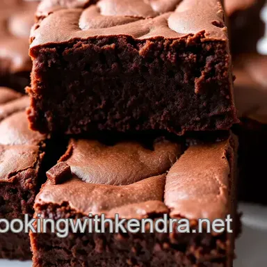 Bake Rich Cocoa Powder Brownies in 45 Min Recipe Card