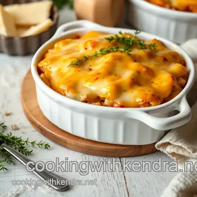 Ultimate Bake Turkey Casserole with Creamy Swiss Cheese: A Family Favorite! Recipe Card