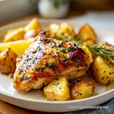 Easy Baked Chicken & Veggies for Family