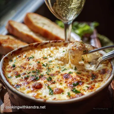 Million Dollar Dip Recipe (Warm Bubbly) - The Definitive Baked Version Recipe Card