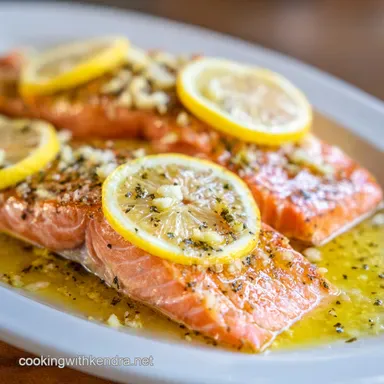 Baked Salmon In Foil in 20 Minutes Recipe Card