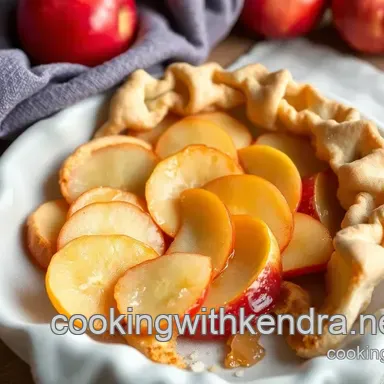 Baking Sweet Apple Pie with Flaky Crust