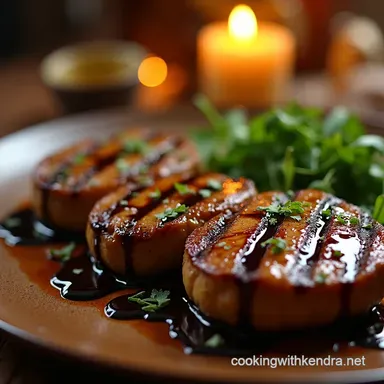 Easy Grilled Portobello Mushrooms with Balsamic Glaze Recipe Recipe Card