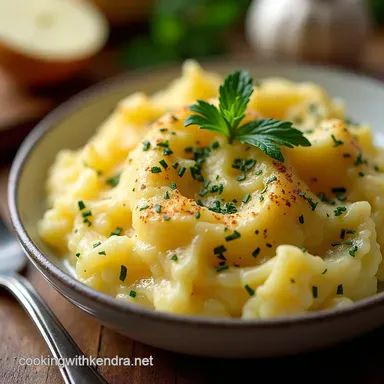 Smashed Creamer Potatoes Crispy Garlic Herb Goodness