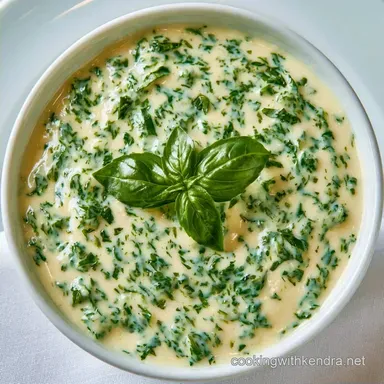 Basil Chicken Cream Sauce in 15 Minutes