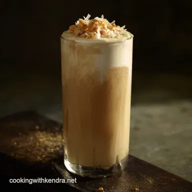 Beach Bum Bushwacker: Tropical Cocktail - Ingredients & Recipe Recipe Card
