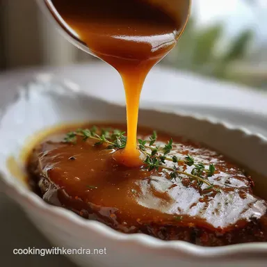 Beef Gravy Recipe in 10 Minutes | Silky & Savory Sauce Recipe Card