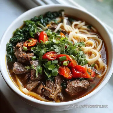 Taiwanese Beef Noodle Soup Recipe | 3h 30m Recipe Card