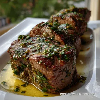 Christmas Eve Dinner: Tenderloin Reverse Sear Recipe Card