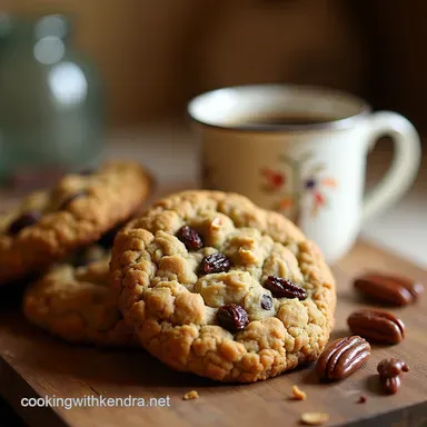 The Best Chewy Oatmeal Cookies Recipe for a Proper Cuppa Recipe Card