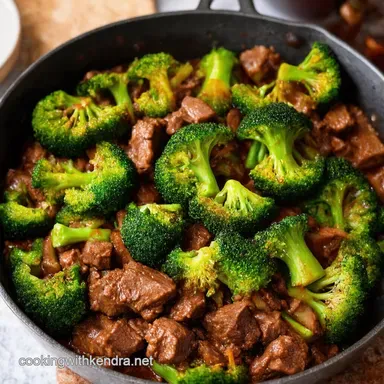 Better Than Takeout Chinese Beef and Broccoli One Pan Recipe Card