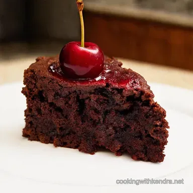 Black Forest Bliss Chocolate Cherry Dump Cake Recipe Recipe Card