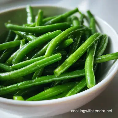 Blanching Green Beans: Freezer-Friendly Method Recipe Card