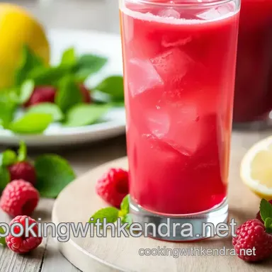 Blend Raspberry Bitter Juice in 15 Min Recipe Card