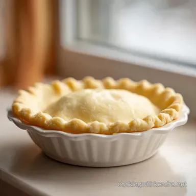 Blind Bake Pie Crust for 8 Servings: Flaky and Shatter Crisp Recipe Card