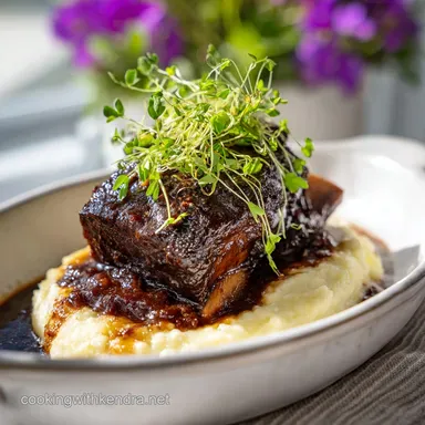 Beef Short Ribs for 6 Servings, Tender