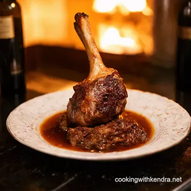 Best Lamb Shank Recipe Oven Red Wine Braised Tender Recipe Card
