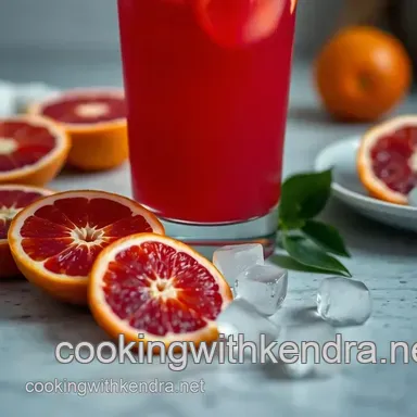 Bright & Zesty Blood Orange Juice: My Go-To Refreshing Recipe Recipe Card