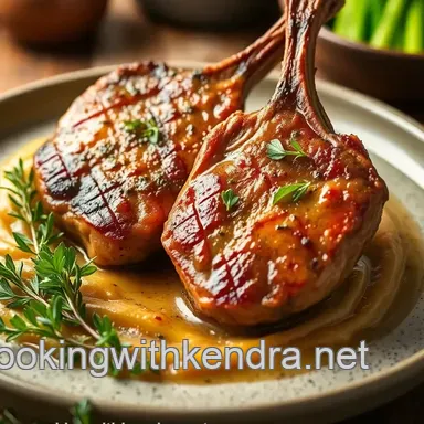 How to Broil Lamb Chops with Spring Freshness: An Easy Delight Recipe Card