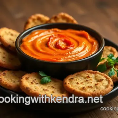Ultimate Broil Red Pepper Dip with Flavorful Dippers: Easy for Any Gathering!