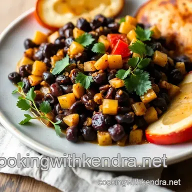 Easy Broiled Black Bean Southwestern Delight: A Delicious Weeknight Winner! Recipe Card